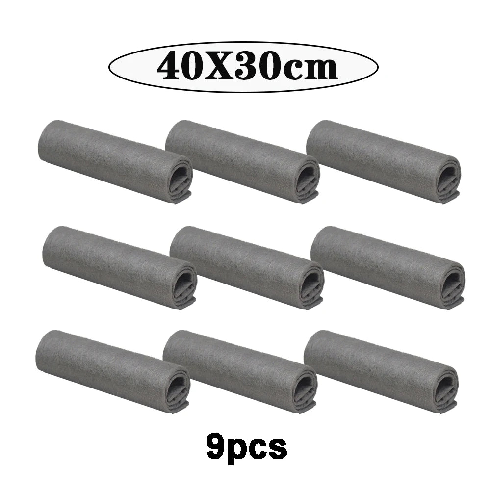 Lint-Free Microfiber Window Cleaning Towel