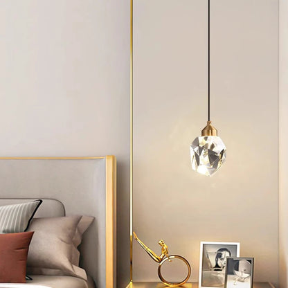 Modern Crystal Staircase LED Chandelier