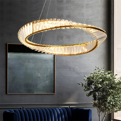 Modern LED Ring Chandelier
