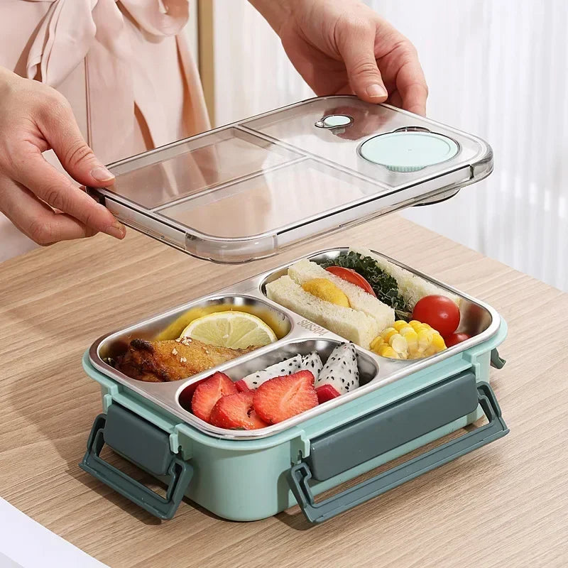 Portable Insulated Stainless Steel Lunch Container
