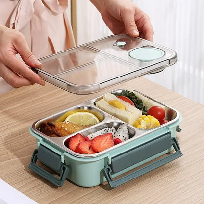 Portable Insulated Stainless Steel Lunch Container