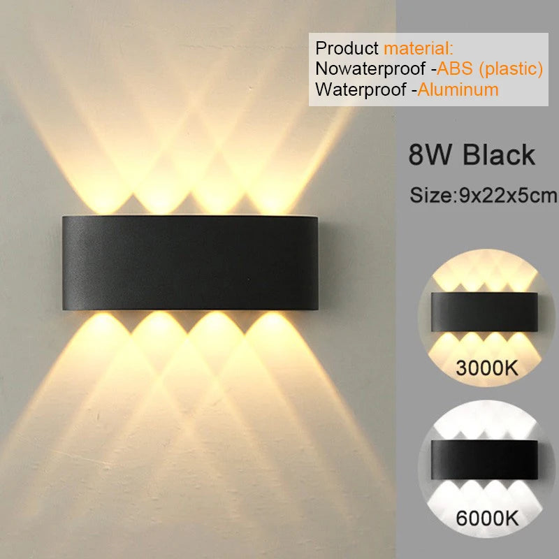 Modern Indoor Outdoor Wall Sconce