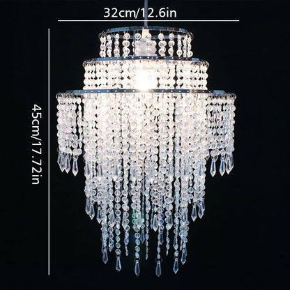 Crystal Chandelier Lamp Shade Acrylic Ceiling Light