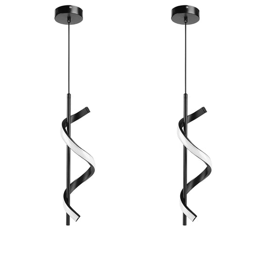 Nordic Spiral Chandelier Minimalist