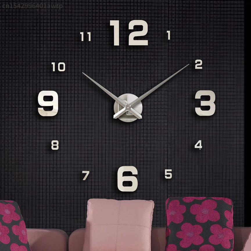 3D DIY Luminous Wall Clock
