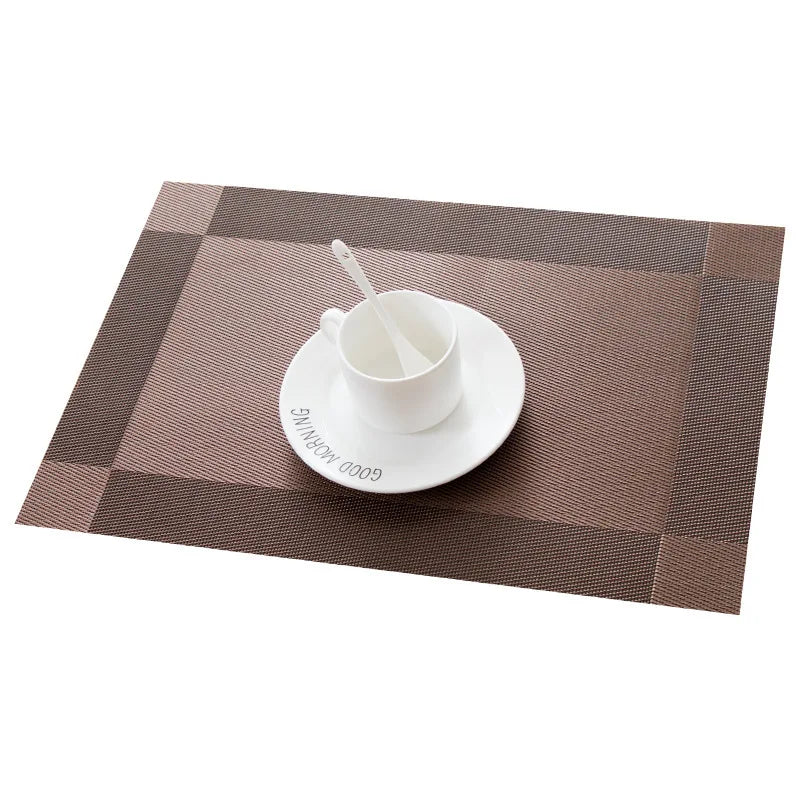 Washable Non-Slip Table Mat Set