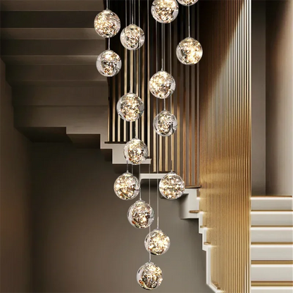 Nordic Glass Ball LED Pendant Light