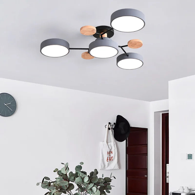 3-Color LED Ceiling Light – Modern Style