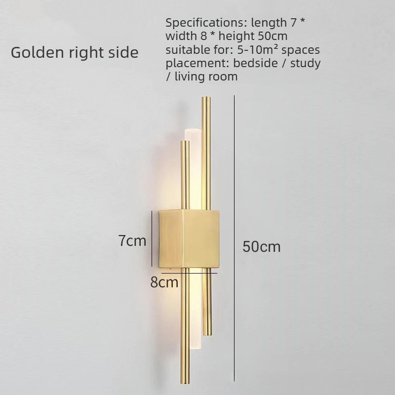 Nordic Modern LED Wall Sconce – Hardwired
