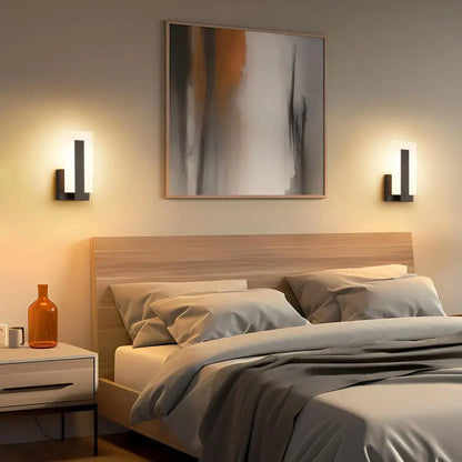 Modern LED Wall Sconces Up and Down Set of Two