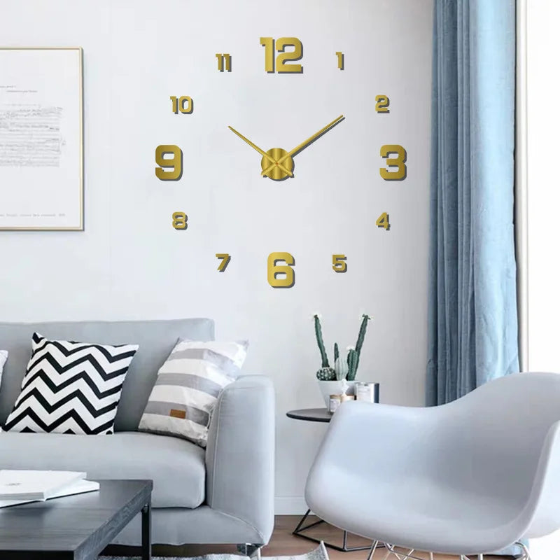 3D DIY Luminous Wall Clock