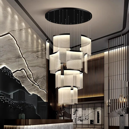 modern home staircase chandelier,