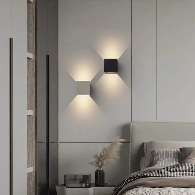 IP65 LED waterproof wall lamp 6W 12W indoor and outdoor