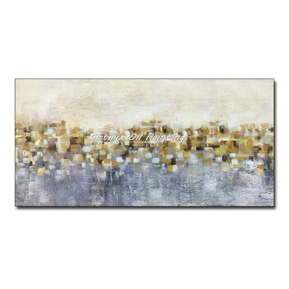 Large Abstract Tree Oil Painting on Canvas