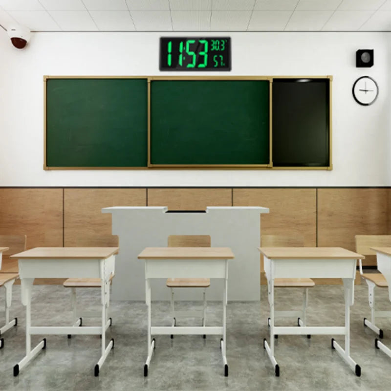 Super Large LED Digital Wall Clock