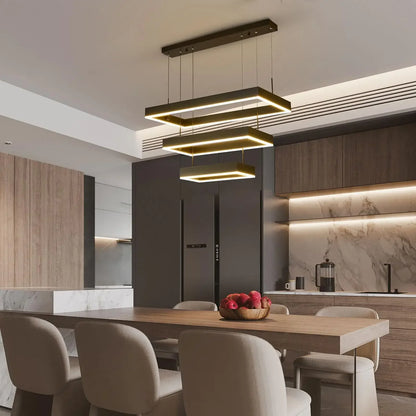 Contemporary Dining Room Farmhouse Fixtures