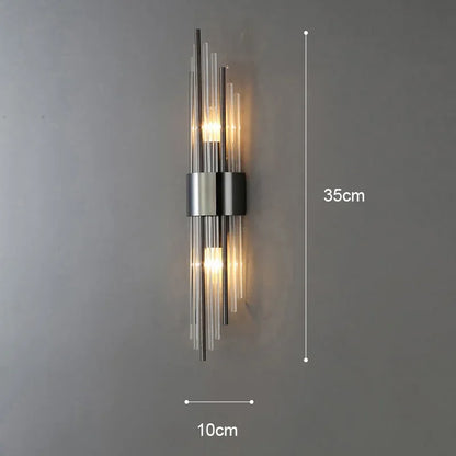 Luxury Gold LED Wall Sconce Lamp