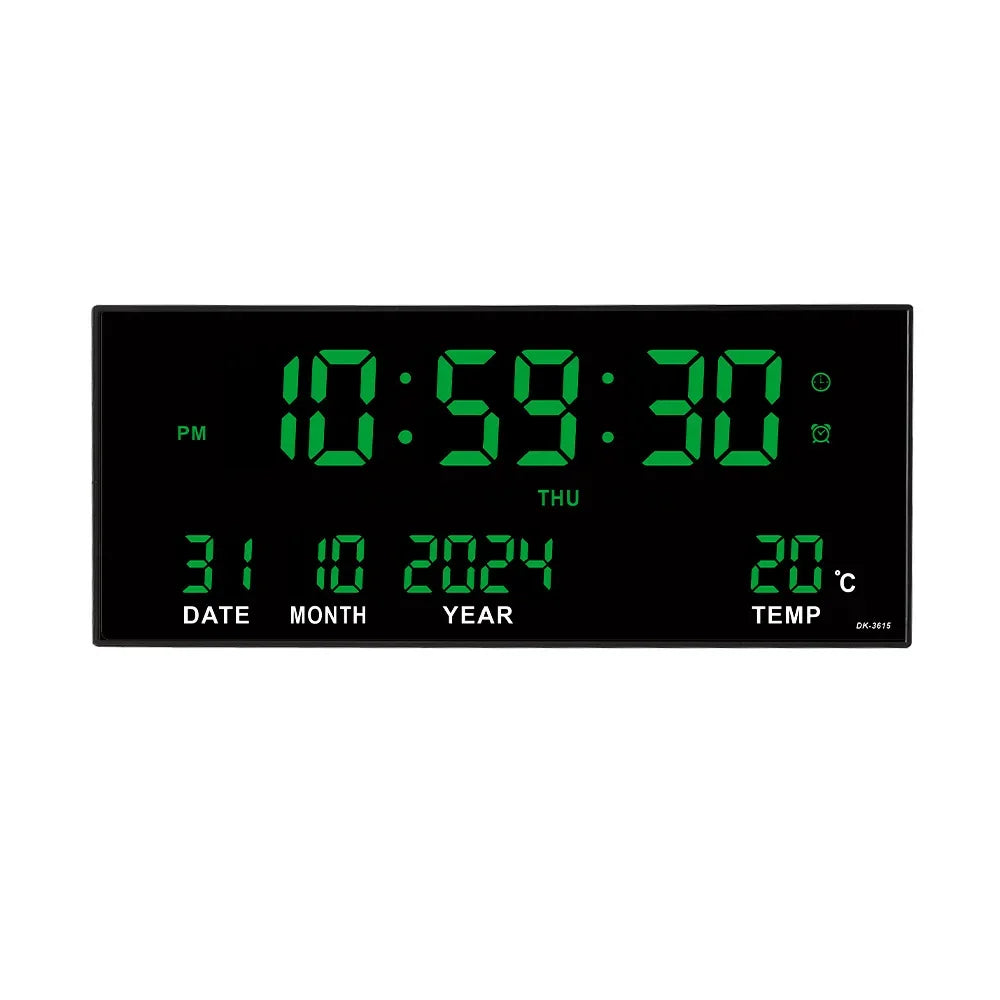 14" Large LED Digital Wall Clock