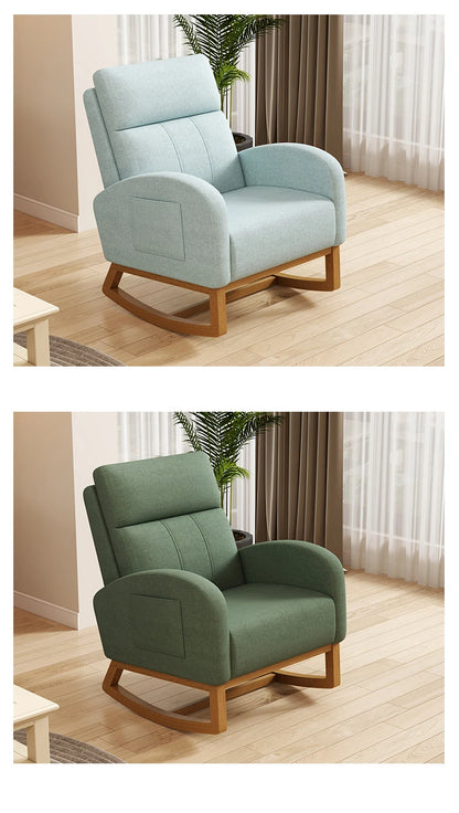 High Back Rocking Accent Chair