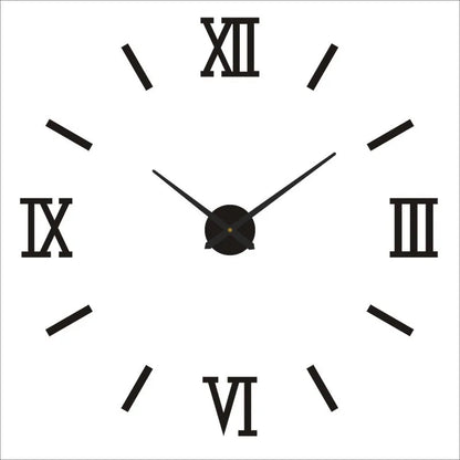 3D DIY Luminous Wall Clock