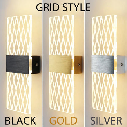 Modern Acrylic LED Wall Light 6W
