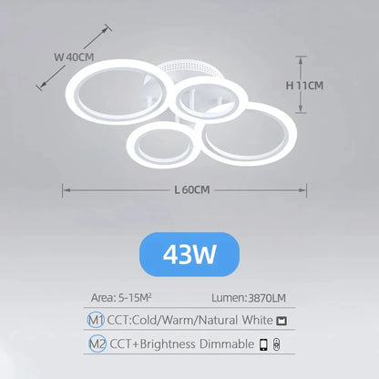 LED Ring Ceiling Pendant Light