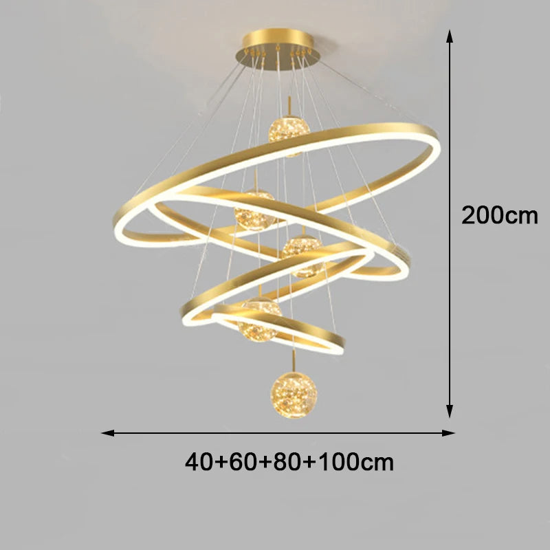 Luxury Crystal Living Room Chandelier