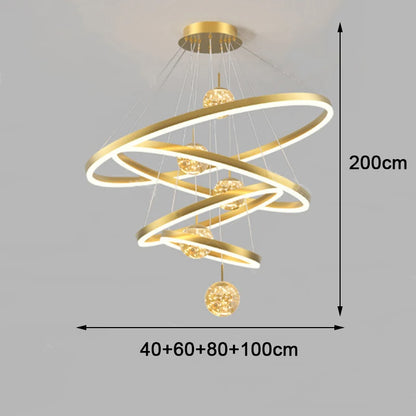 Luxury Crystal Living Room Chandelier