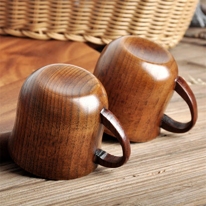 Wooden Big Belly Handmade Natural Spruce Wood Cups