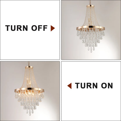 Luxury K9 Crystal Ceiling Light