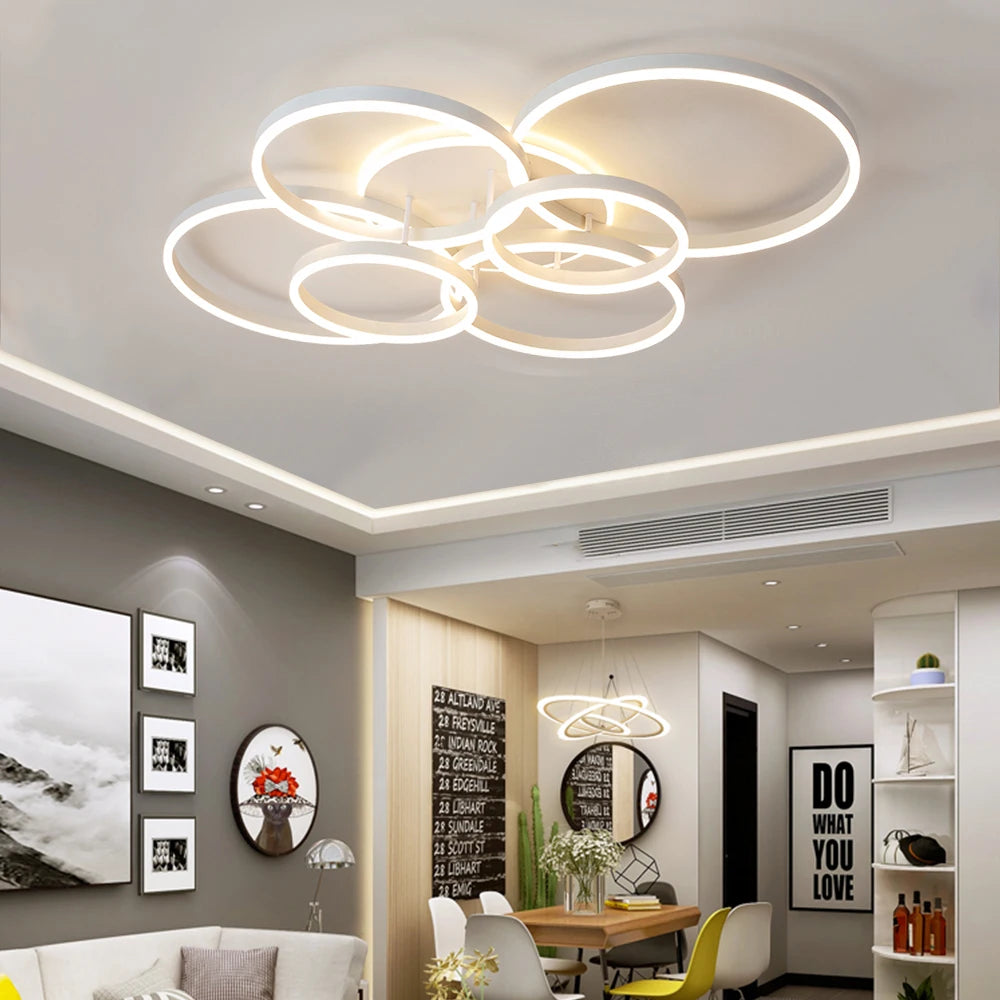 Modern Indoor LED Ceiling Chandelier