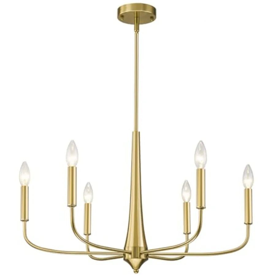 Modern Black Sphere Chandelier for Dining Room,
