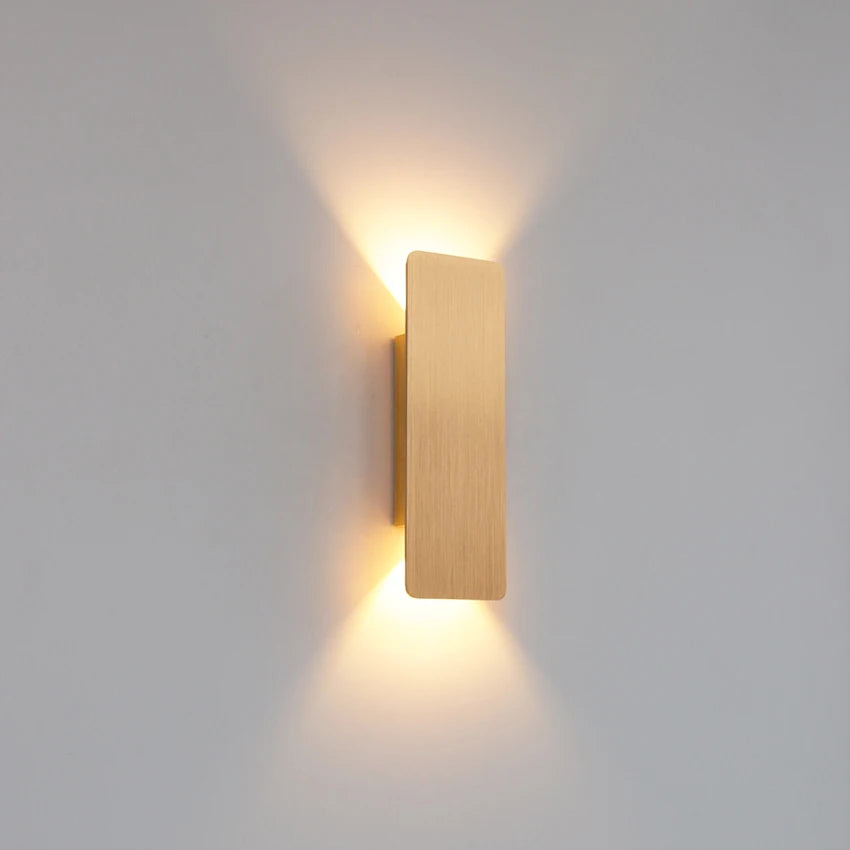 Modern 6W LED Wall Lamp – Minimalist Indoor Aluminum Sconce