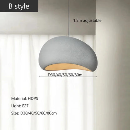 Wabi Sabi Nordic Hanging Pendant Lamp