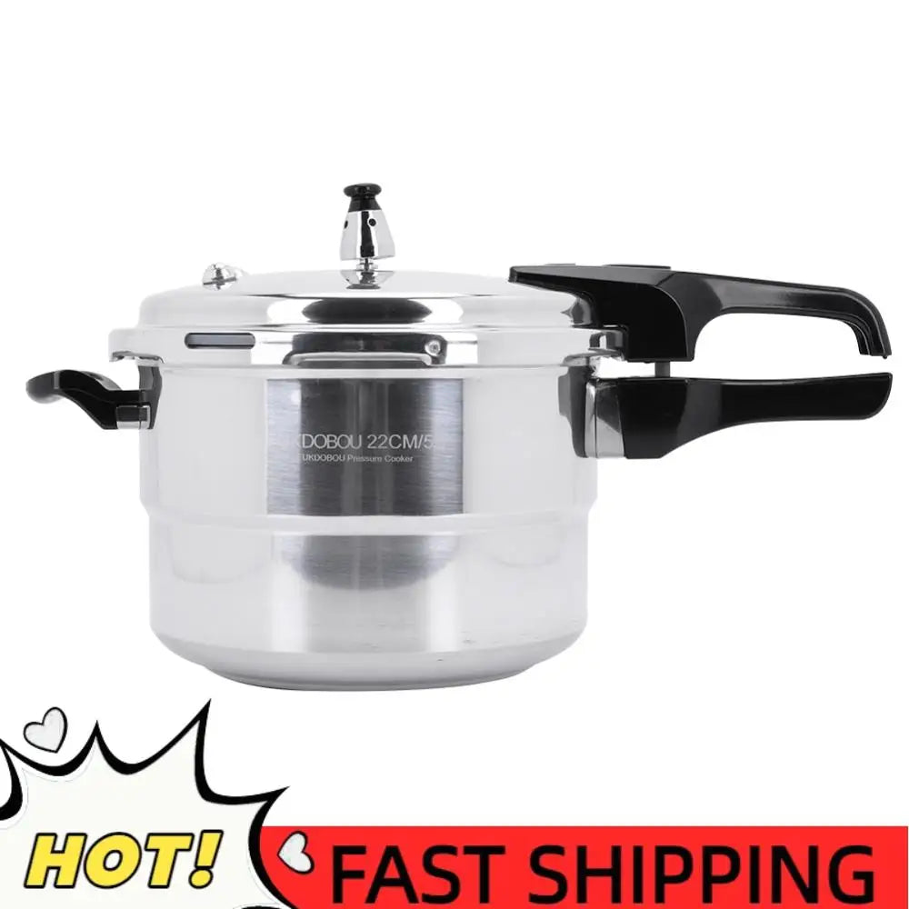 Aluminum Alloy Pressure Cooker with Steamed Layer Small Pressure