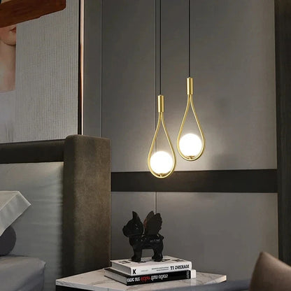 Black Copper Hanging Ceiling Light