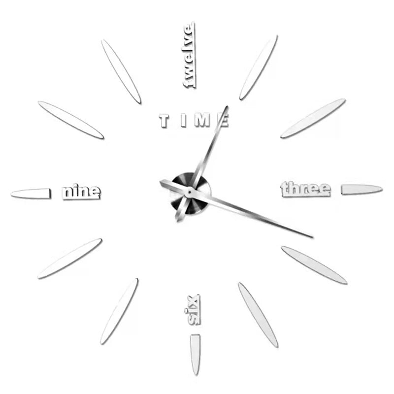3D DIY Luminous Wall Clock
