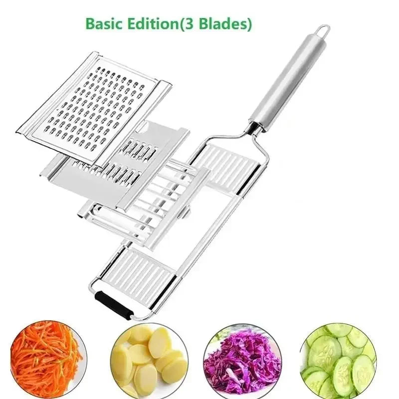 4-in-1 Vegetable Slicer & Grater