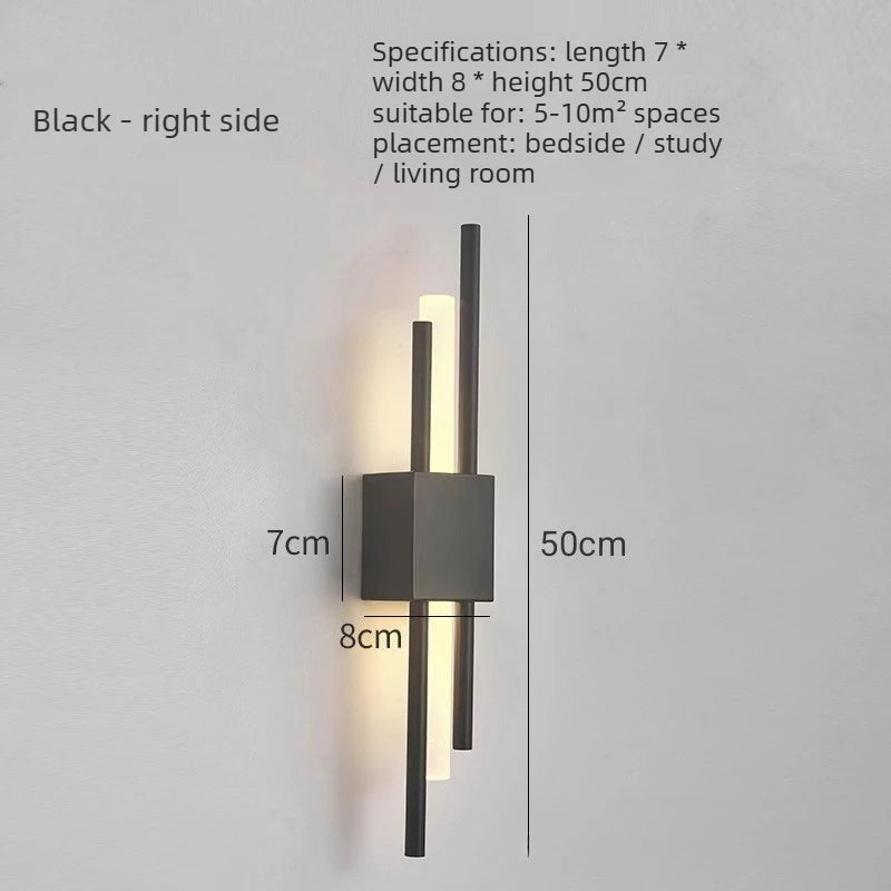 Nordic Modern LED Wall Sconce – Hardwired