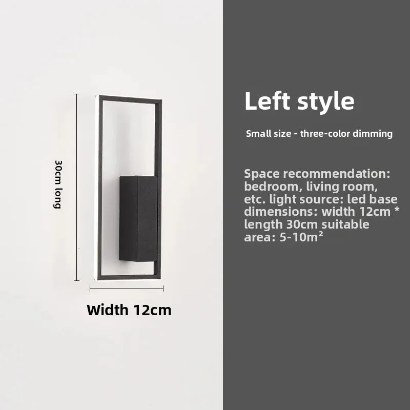 Nordic Long Strip LED Wall Lamp