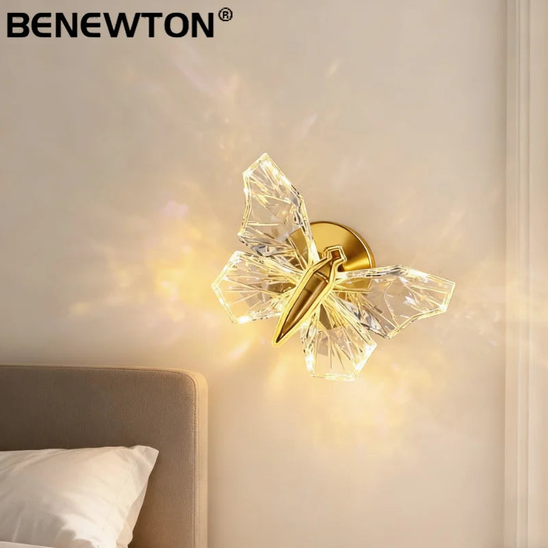 Butterfly Wall Lamp 360° Rotation Creative