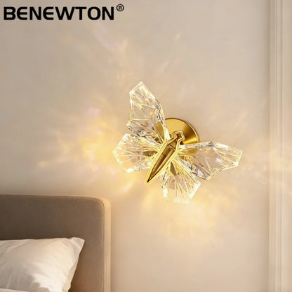 Butterfly Wall Lamp 360° Rotation Creative