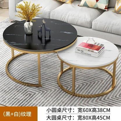 Marble Texture Tea Table Set