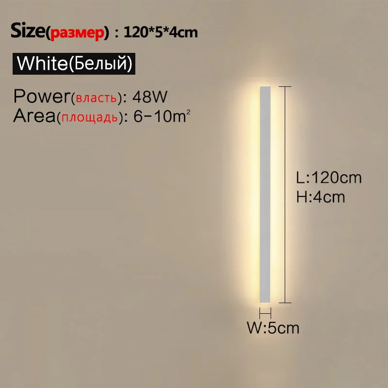 Waterproof Nordic LED Outdoor Wall Light – IP65