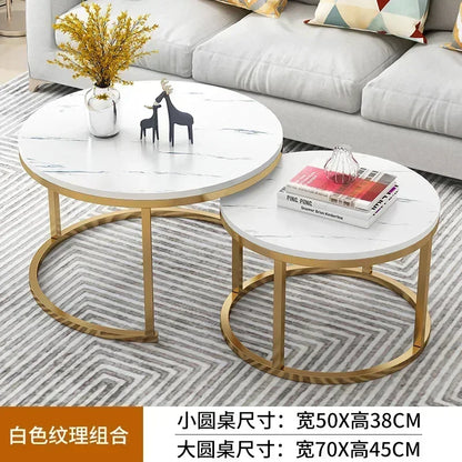 Marble Texture Tea Table Set