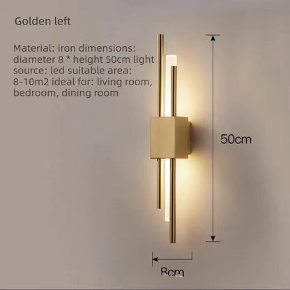 Nordic Modern LED Wall Sconce – Hardwired