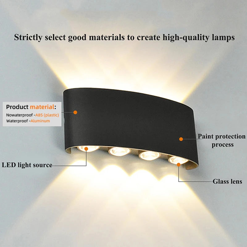 Modern Indoor Outdoor Wall Sconce