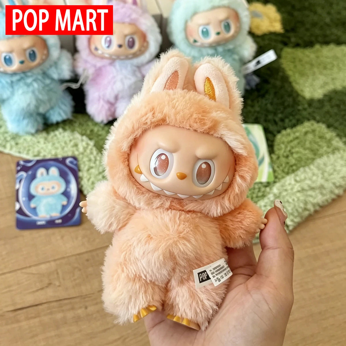 [Ship quickly locally] Labubu doll - Christmas gift -100% Original, It's the perfect gift for children, family and friends.