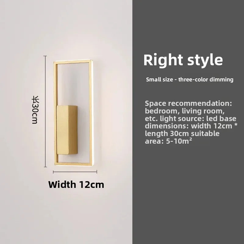 Nordic Long Strip LED Wall Lamp