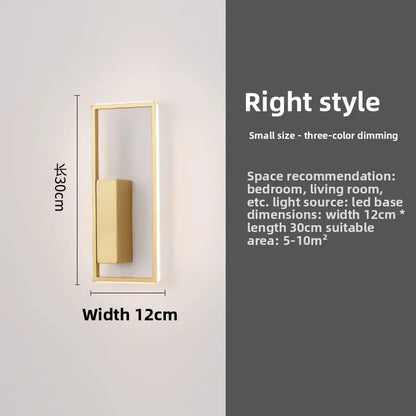 Nordic Long Strip LED Wall Lamp